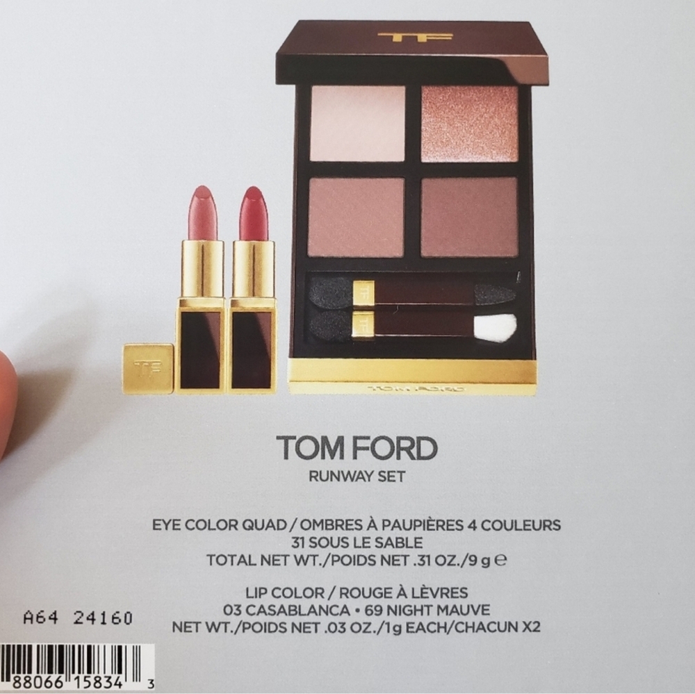 TOM FORD EYESHADOW RUNWAY HOLIDAY SET.
